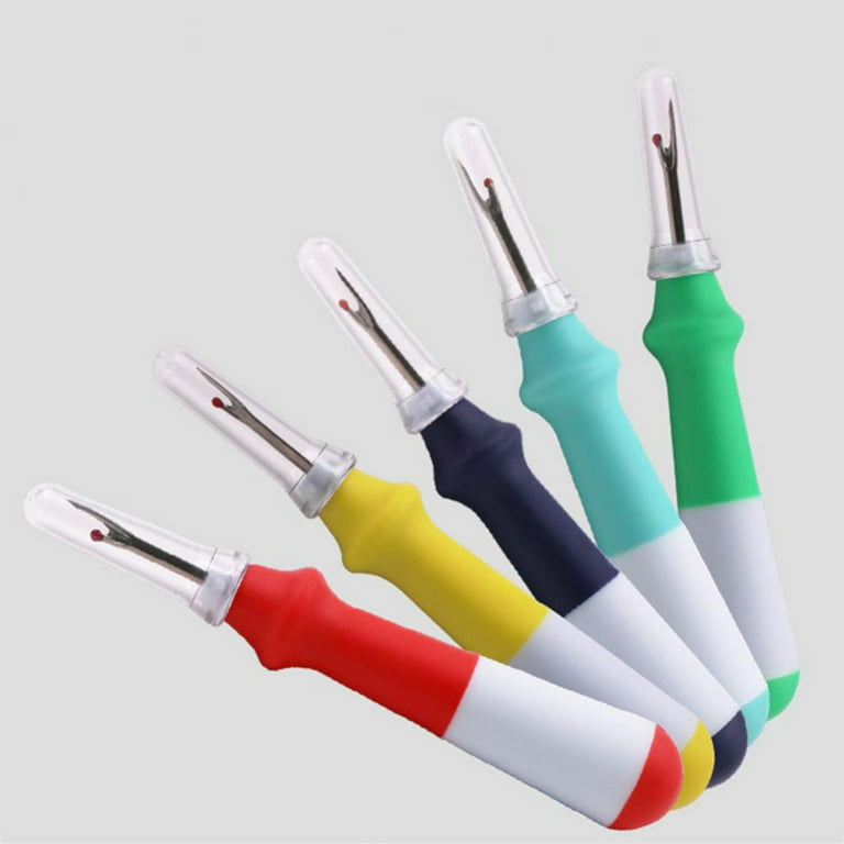 Seam Ripper 3 Pcs, Seam Rippers For Sewing, Ergonomic Grip, Colorful Large  Thread Stitch Remover Tool Handy Stitch Rippers For Sewing Crafting Removin