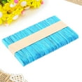 thumbnail image 2 of 50 Pcs Colored Popsicle Sticks for Crafts, 3.6 Inch Colored Wooden Craft Sticks, Ice Cream Sticks, Rainbow Popsicle Sticks, Great for DIY Craft Creative Designs and Children Education, 2 of 2