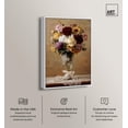 thumbnail image 2 of Delicate Lace Vase Canvas Print Autum Art by Art Remedy, White Frame, 30 x 45, 2 of 6