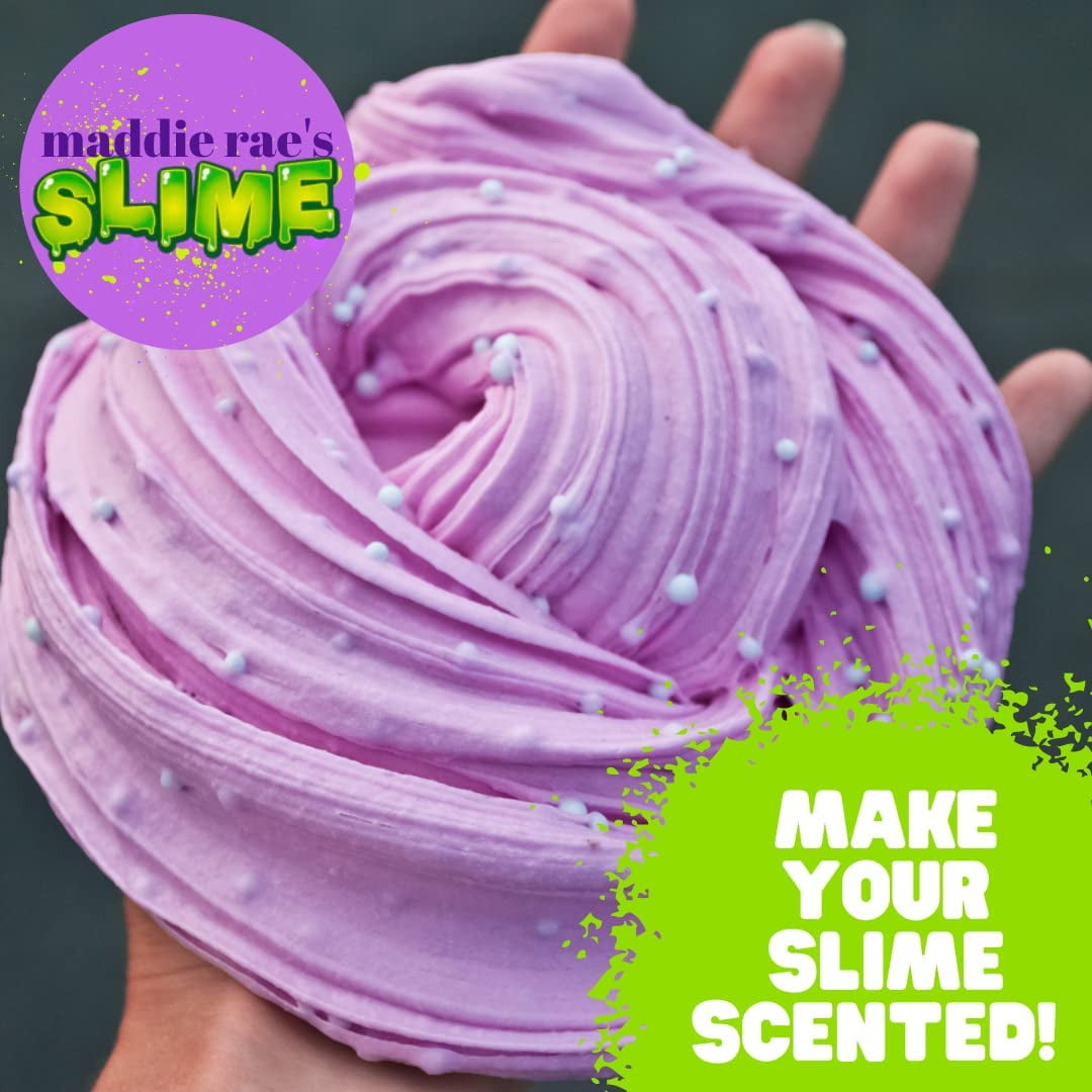 Maddie Rae's Slime Yummy Scented Oils (12 Pack) - X Large 10ml (.34 oz) Includes Natural Food Fragrance Scent Oil Bottles for Slime Supplies Kit & Crafts