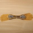 thumbnail image 6 of EHJRE 1 Pair Retro Tassel Epaulette Shoulder Board Mark Costume Brooch s Jewelry Gold, 6 of 9