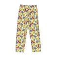 thumbnail image 3 of Lsque Hippopotamus Print Men's Pajama Pants, Lounge Pant - Comfortable Home Wear,Elastic Waistband, Stylish Design-Large, 3 of 9