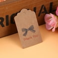 thumbnail image 4 of Jewelry Price Tags100pcs Brown Handmade Hang Homemade Craft Label Wedding Favour Tags Power Packed Performance, 4 of 7