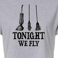 thumbnail image 3 of Hocus Pocus - Tonight We Fly - Juniors Cropped Cotton Blend T-Shirt, 3 of 5
