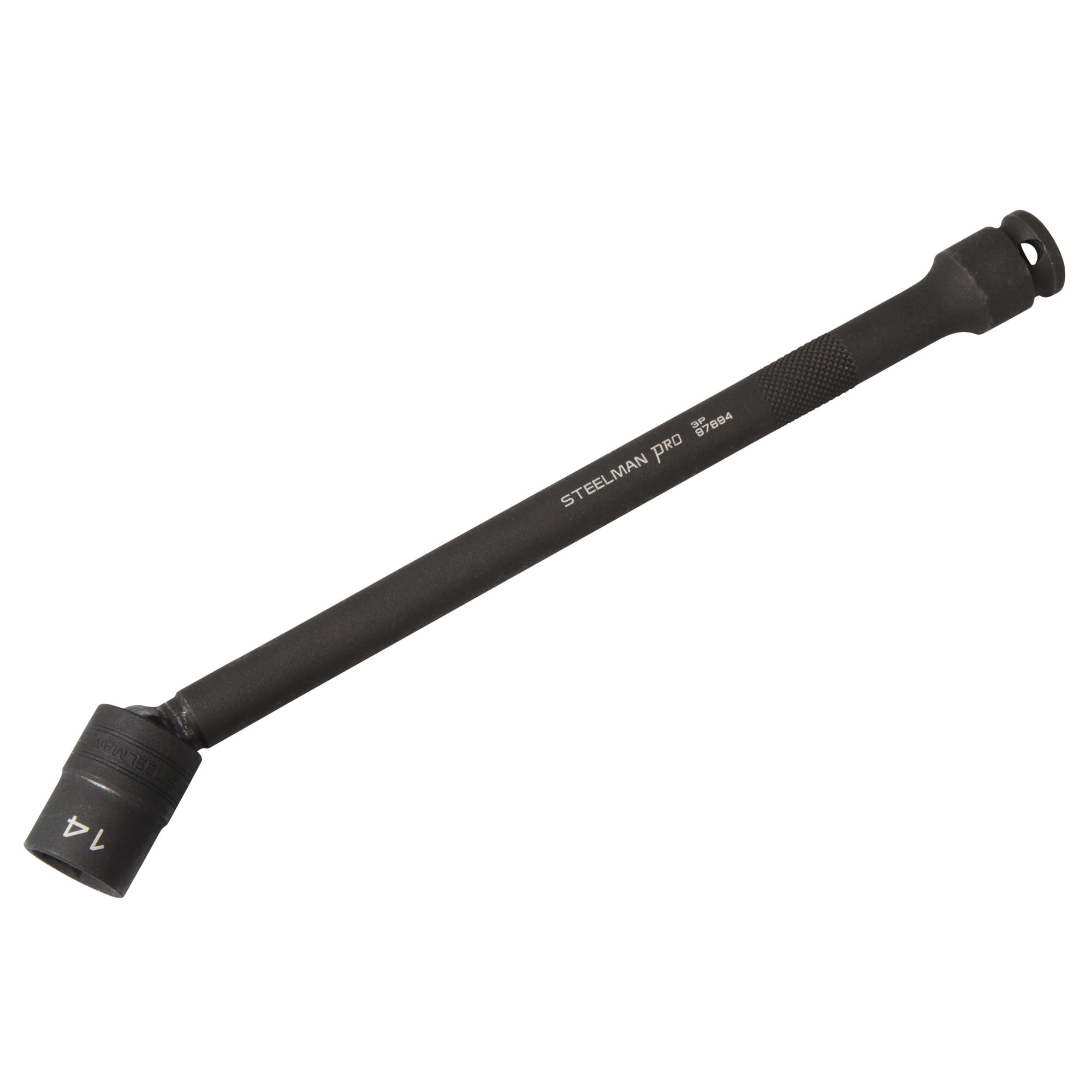 Steelman Pro 14mm. Swivel Head 3/8in. Drive, 9in. Extension Impact