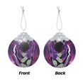 thumbnail image 3 of Solo Leveling Glass Round Pendant Christmas Decoration Ornament For Christmas Tree, Home & Holiday Decor Silver, 3 of 7