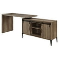 thumbnail image 5 of ACME Zakwani Writing Desk in Rustic Oak and Black, 5 of 11