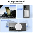 thumbnail image 3 of Clear Case for Samsung Galaxy S24 Ultra Hybrid PC Back with Soft TPU Bumper [Compatible with MagSafe][Military-Grade Drop Protection] Shockproof [Anti Yellow] Transparent Cover for Samsung S24 Ultra, 3 of 5
