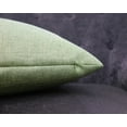 thumbnail image 3 of Aiking Home Woven Fine Faux Linen Throw Pillow Cover, size 24"x24", Moss, 3 of 3