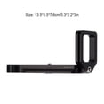 thumbnail image 3 of Matsuzay Placa de soporte en L de liberación rápida fácil de instalar, ajuste Universal ligero y portátil, desmontable Accesorios de cámara y óptica, 3 of 6