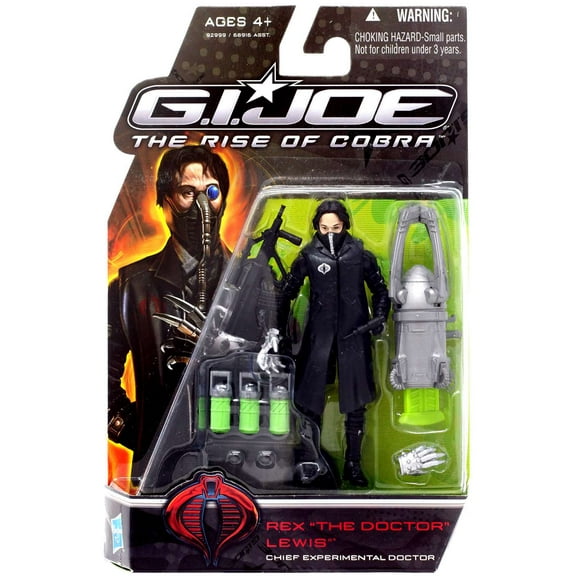 GI Joe The Rise of Cobra Rex The Doctor Lewis Action Figure