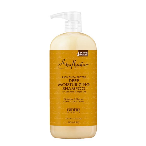 SheaMoisture Raw Shea Butter Moisture Retention Shampoo, 34 oz