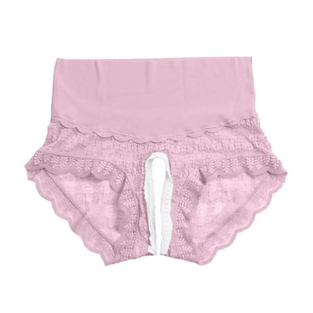 

dmqupv Satin Bikini Panties Lot Women Lace High Rise Underwear for Ladies Cloud Lace 100 Percent Cotton Underwear Women Purple Medium