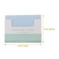 thumbnail image 4 of Shisuyan 300 Pcs Cartes d'Index Doublées Boîte de Cartes d'Index Colorées Cartes Flash Colorées Cartes de Note Vierges, 4 of 8