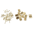 thumbnail image 2 of 120Pcs 1/12 Miniature Meubles Armoire Mini Charnières - Doré, 2 of 6