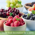 thumbnail image 5 of Selección de alimentos: 24 piezas de palillos de frutas y alimentos, decoración con formas de hojas Likrtyny Para estrenar, 5 of 5