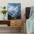 thumbnail image 5 of Majestic Snow-Capped Mountain Canvas Print, Nature Wall Art for Living Room Bedroom Office Study Cabin Lodge Decor, 5 of 8