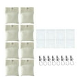 thumbnail image 1 of Tnarru 8 Pcs Poids de Rideau Extérieur Sacs de Sable Professionnels Faciles à Utiliser Réutilisables Robustes avec Pinces pour Tapis de Pique-Nique Extérieur, 1 of 8