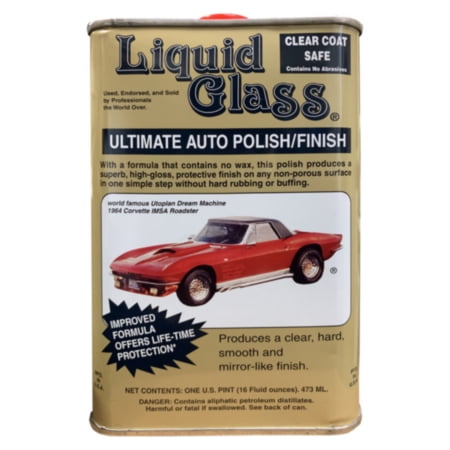 New Liquid glass for my antique car wax collection with Original Part