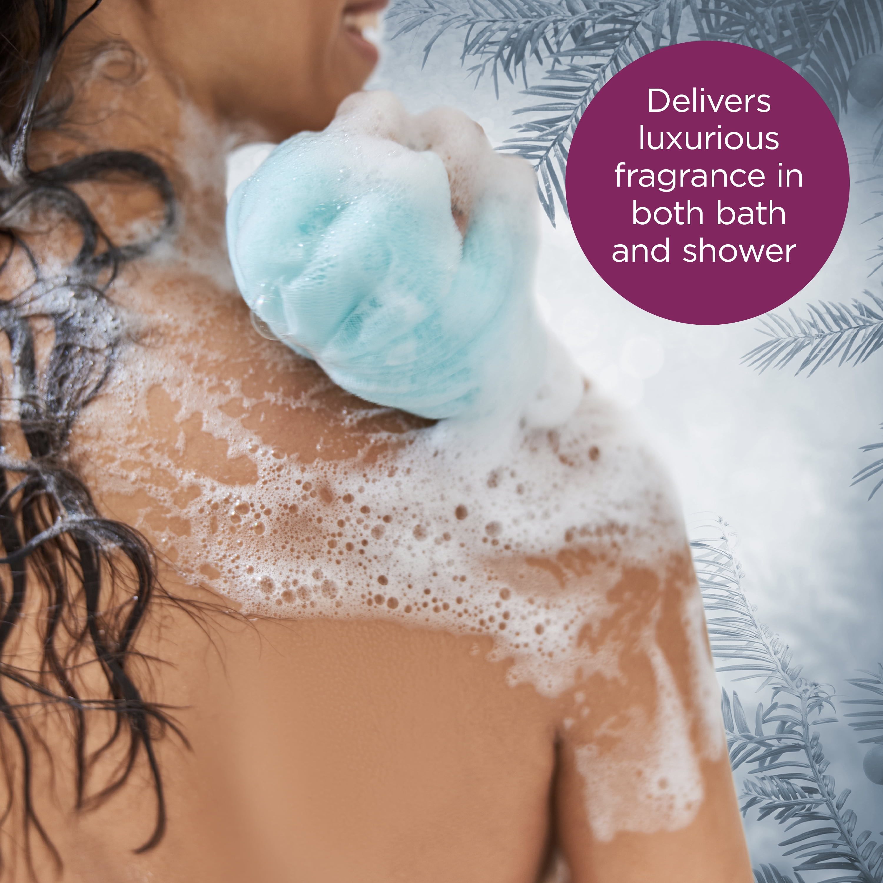 Bodycology Frosted Berries 2 in 1 Body Wash & Bubble Bath, 16 fl.oz.