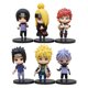 thumbnail image 5 of Figura modelo de moda Fire Ninja Q, muñeco Kakashi Sasuke Gaara gashapon, adornos de decoración de escritorio, 5 of 5