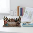 thumbnail image 4 of Resin The Last Supper Decorative Statue The Last Supper Scene for Bedroom Office, 4 of 8