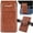Brown, variant on Caseswill For Samsung Galaxy S25+ Plus / S24+Plus / S23+ Plus/ S22+ Plus/ S21+ Plus/ S20+ Plus / S10+ Plus / S10 Lite Case Premium Leather Phone Pouch with Belt Clip Holster
