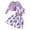 Purple, variant on WAYUTE Girls 2 Piece Outfits Bow Ruffle Floral Print Sleeveless A Line Dress and Ruffle Long Sleeve Knit Cardigan Kids Child Clothing Set Casual Outdoor,Purple,Size 3-4 Y
