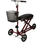 Medline Weil Knee Walker, Burgundy, 1ct