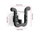 thumbnail image 4 of 3pcs Wall Mounted Slipper Rack - No Punching Needed - Keep Your Bathroom Neat and Organized, 4 of 4