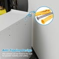 thumbnail image 5 of Storage Cabinet with Wheels & Pegboard, Rolling Garage Cabinet with Locking Doors & Adjustable Shelf, Heavy Duty Steel Cabinet  for Home Office, 5 of 7