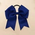 thumbnail image 2 of Ribbon Satin Fishtail Bow Hair Ties And Headbands Everyday Wear,Navy One Size, 2 of 4