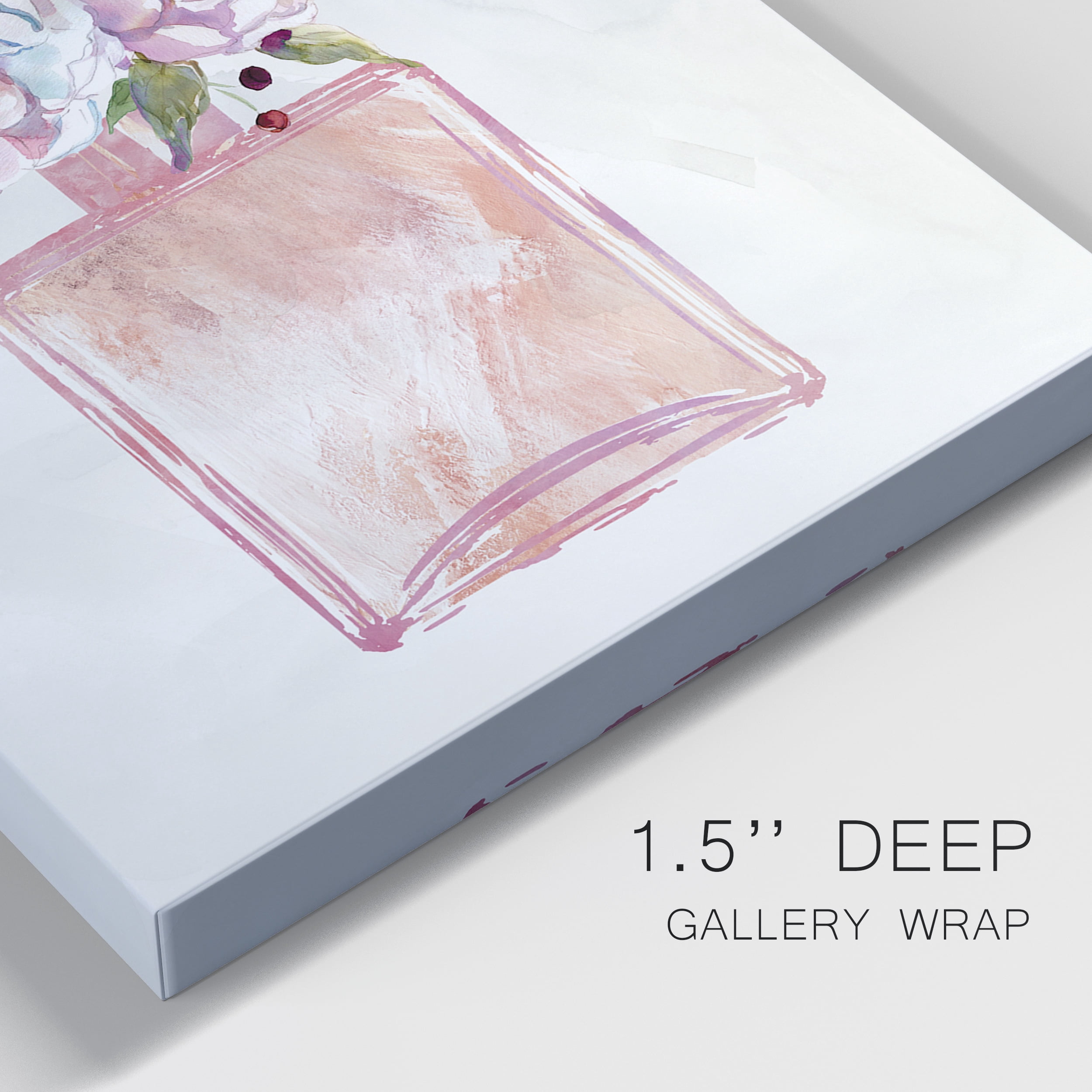 Fragrance of Summer I Premium Gallery Wrapped Canvas - Ready to Hang - Set of 2 - 32 x 48 Each