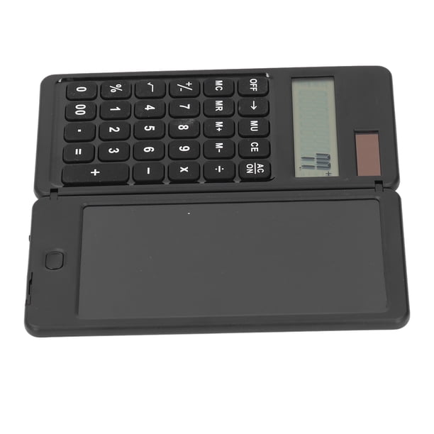 Calculadora De Escritorio Con Energía Solar Y Tableta De Escritura, Calculadora Portátil Pequeña De Uso General, Tableta De Escritura A Mano Con Escena Nocturna