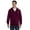 Maroon, variant on Gildan G186 Adult Heavy Blend 8 oz., 50/50 Full-Zip Hooded Sweatshirt