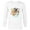 White, variant on Disney Lilo & Stitch Chilled Vibes Summer Beach Distressed - Long Sleeve T-Shirt for Men - Customized-Athletic Heather
