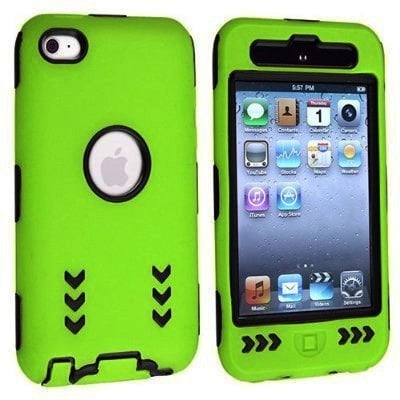 Arrow Hybrid Case Cover for Apple iPod Touch 4G, 4th Generation, 4th Gen -