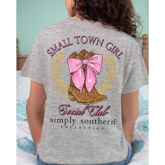 Simply Southern Small Town Girl Social Club T-Shirt
