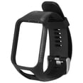 thumbnail image 1 of Maytalsory Silicone Wristband Strap For 2 3 Runner 2 3 Spark 3 GPS Watch black 1Set, 1 of 5