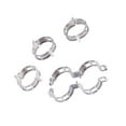 thumbnail image 1 of Shengyu 200 Pieces Plant Support Clip Solid Color Anti-rust Gardening Ring Transparent White, 1 of 6