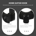 thumbnail image 4 of 6PCS/Set Detachable Wall Mounted Guitar Hangers Auto Locking Grip with Base(Black), 4 of 8
