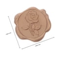thumbnail image 2 of ADDHAT 25Ud Sellos De Cera Autocontenidos Marrón Claro Para Sobres De Boda Y Manualidades, 2 of 8