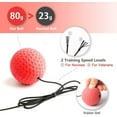 thumbnail image 3 of Boxing Reflex Ball Set, Reflex Ball on String with Headband, 3 of 5