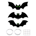 thumbnail image 2 of cpengpj Hanging Bats Halloween Decoration Outside, Bats Outdoor Decor, for Hanging in The Tree, Porch, Yard, Lawn, Indoor Halloween Bats Party Decor, 2 of 9