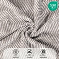 thumbnail image 4 of Superior Maya Chenille Herringbone Cotton Blanket, Twin, Brown, 4 of 9