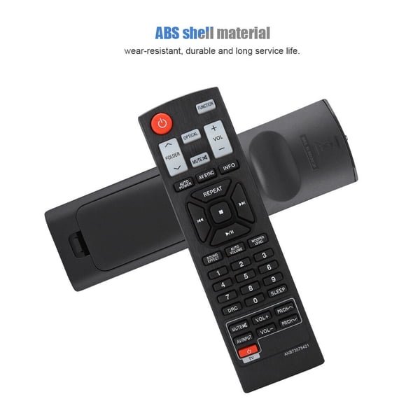 Control remoto, Baterías de control remoto estéreo alternativa alimentada para nb3530a para barra de sonido para nb2420a