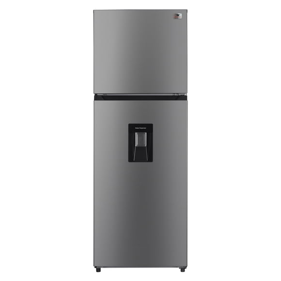 White Westinghouse  Refrigerador 9 pies  Top Mount 247 L  Inverter automático  2 puertas con congelador  Control mecánico de temperatura  Despachador de agua  Puerta reversible  Luz interior