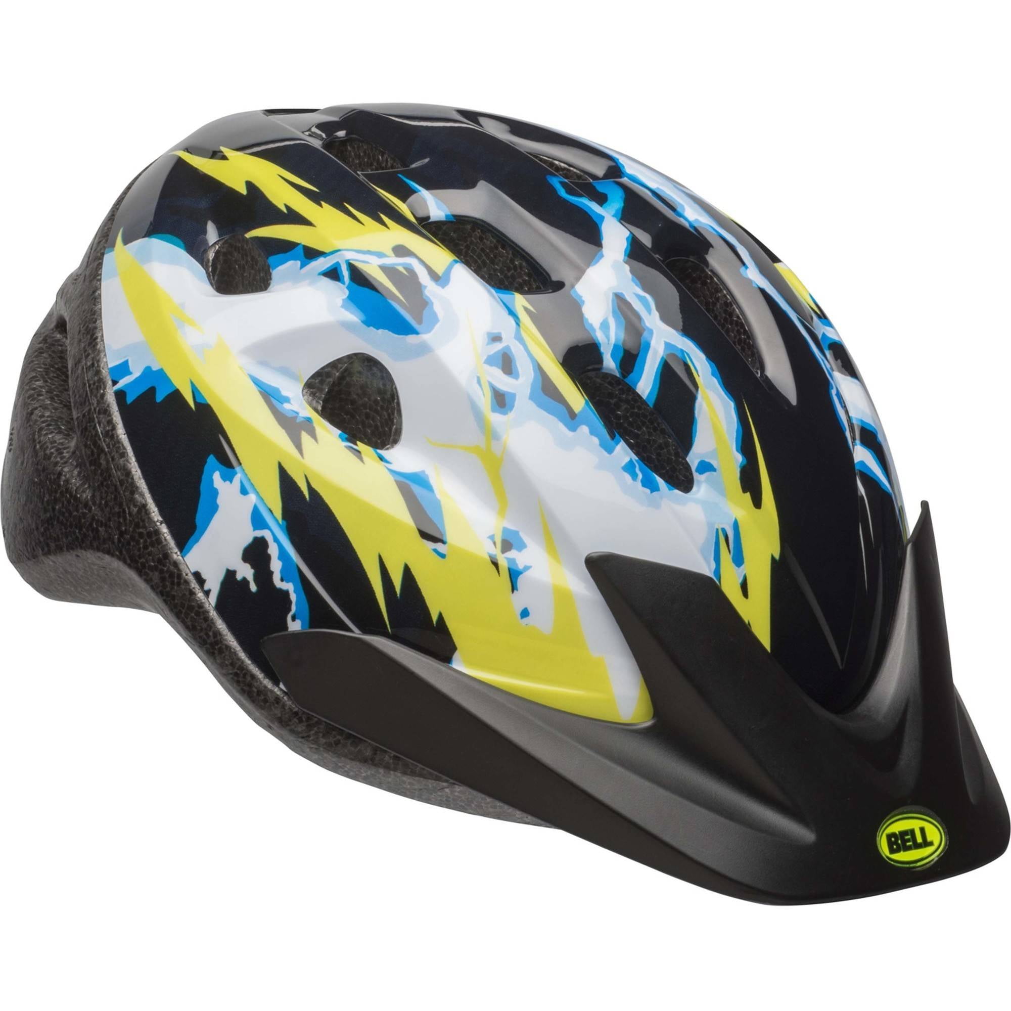 boys black bike helmet