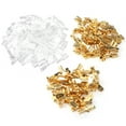 thumbnail image 4 of 50 Pairs Crimp Terminal Electric Brass Insulating Wire Cable Connector Kit Set 6.3mm Gold, 4 of 14