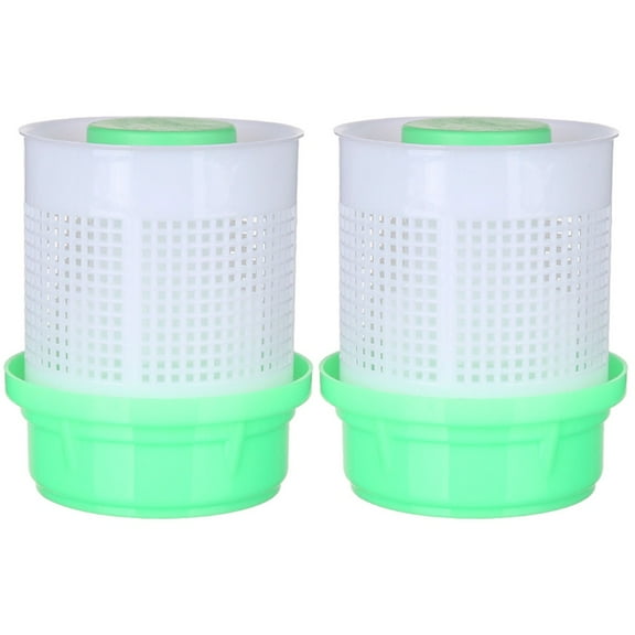 2 Pcs Dryer Stuffing Salad Freeze Vegetables Squeezer Dehydrator Green